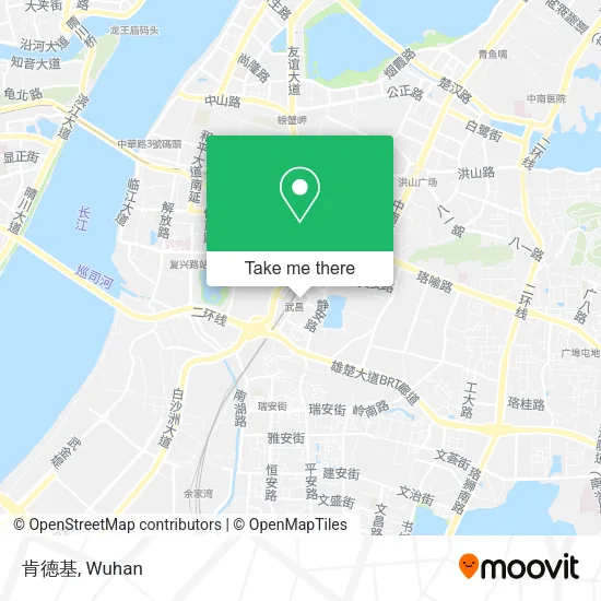 肯德基 map