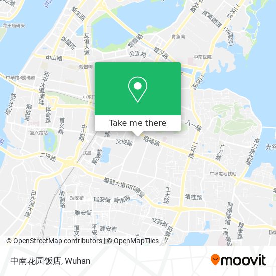 中南花园饭店 map