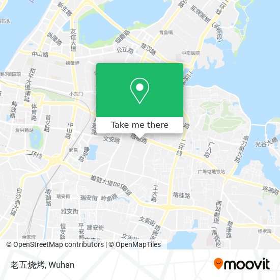 老五烧烤 map