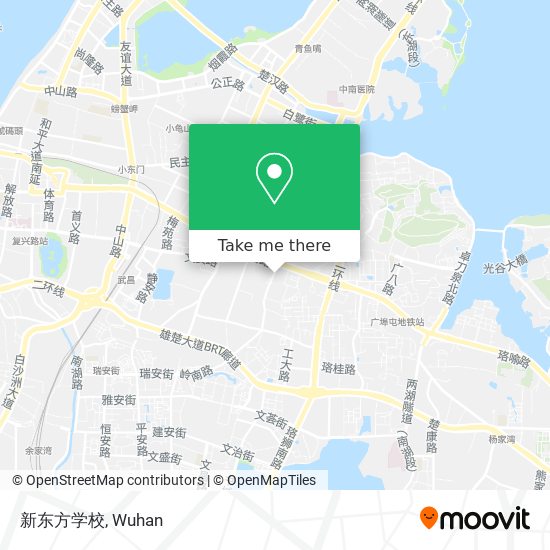 新东方学校 map