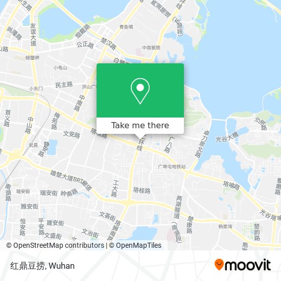 红鼎豆捞 map