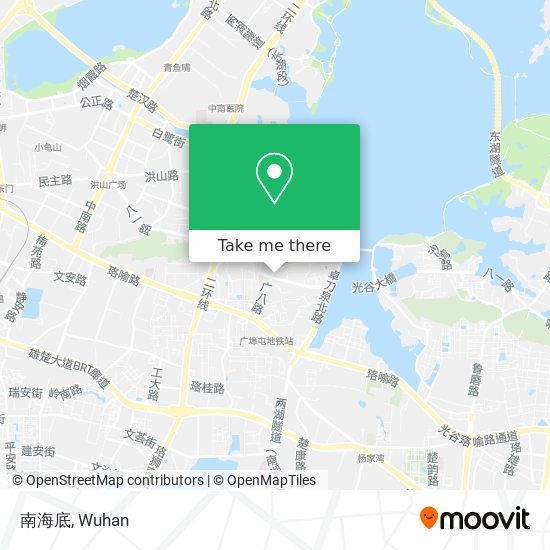 南海底 map