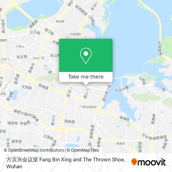 方滨兴会议室 Fang Bin Xing and The Thrown Shoe map