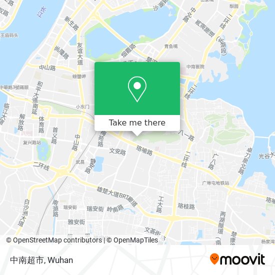 中南超市 map
