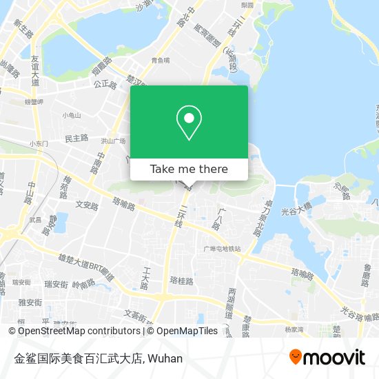 金鲨国际美食百汇武大店 map