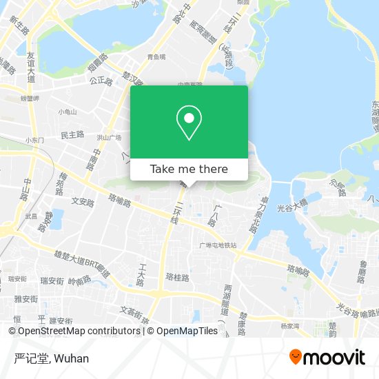 严记堂 map