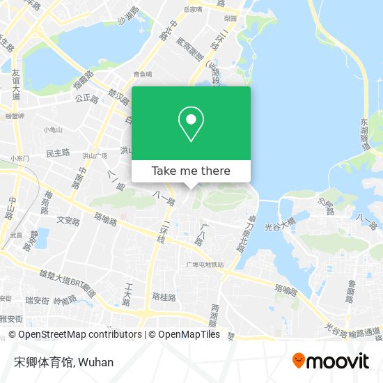 宋卿体育馆 map