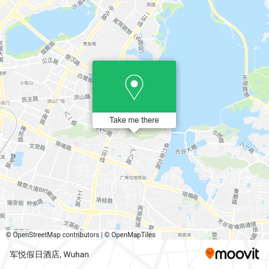 军悦假日酒店 map