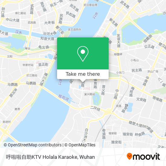 呼啦啦自助KTV Holala Karaoke map