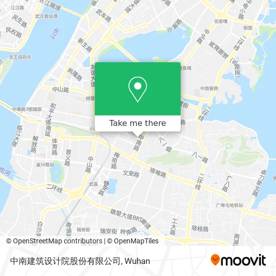 中南建筑设计院股份有限公司 map