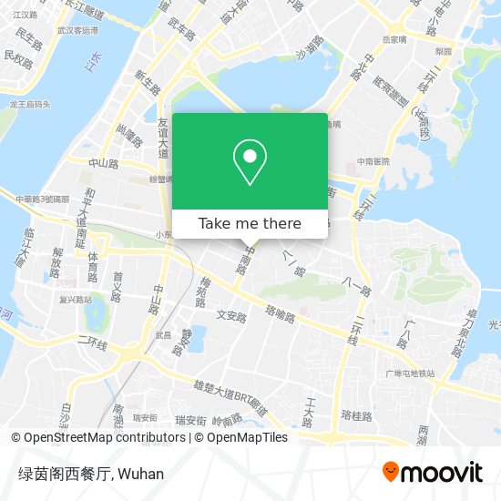 绿茵阁西餐厅 map