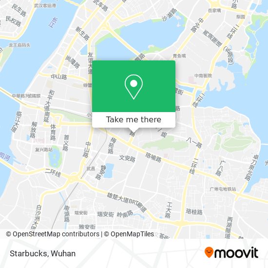 Starbucks map