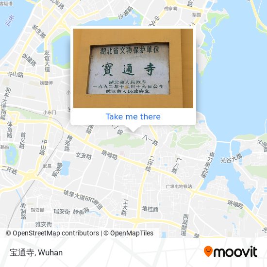 宝通寺 map