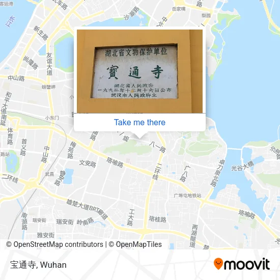 宝通寺 map