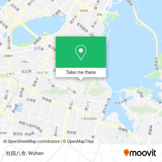 桂园八舍 map