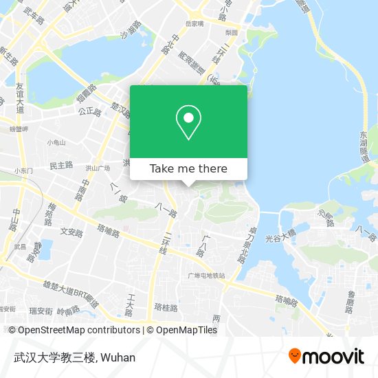 武汉大学教三楼 map