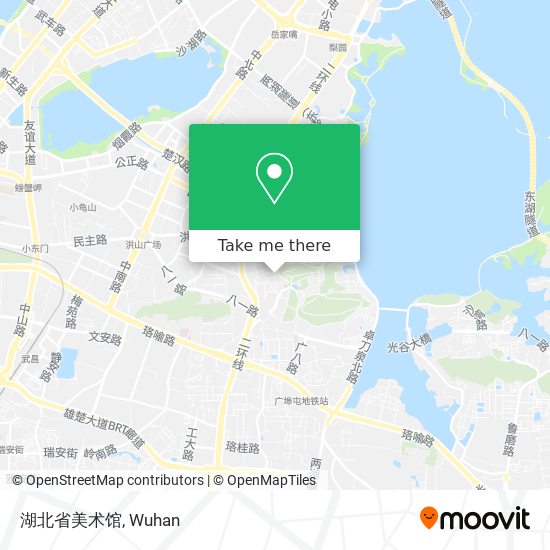 湖北省美术馆 map