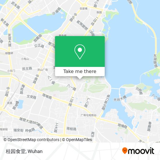 桂园食堂 map