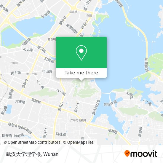 武汉大学理学楼 map