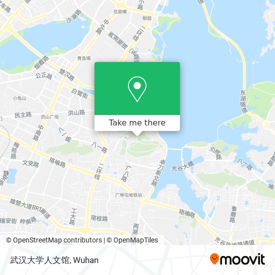 武汉大学人文馆 map