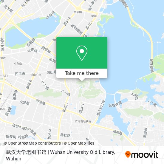 武汉大学老图书馆 | Wuhan University Old Library map