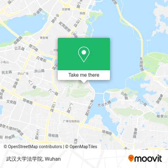 武汉大学法学院 map