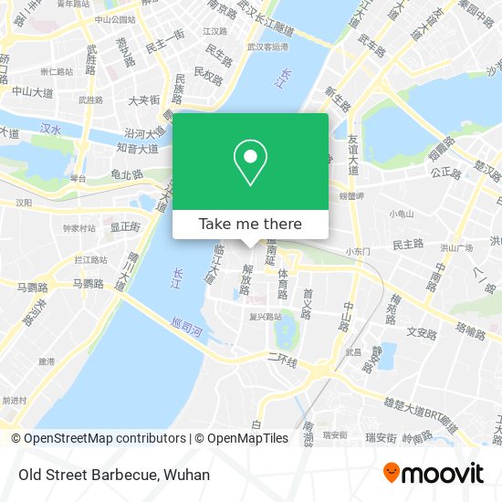 Old Street Barbecue map