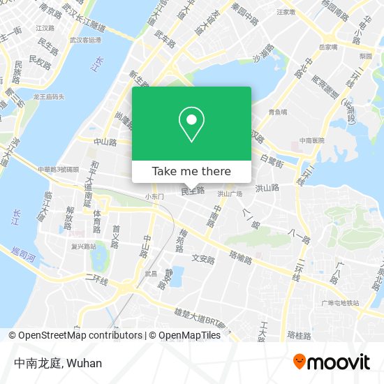 中南龙庭 map