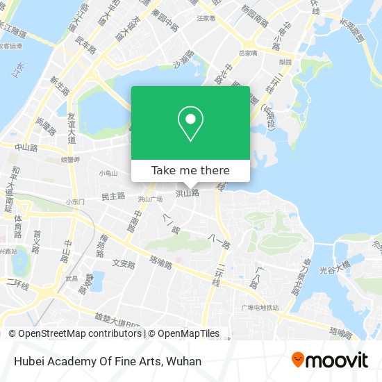 Hubei Academy Of Fine Arts map