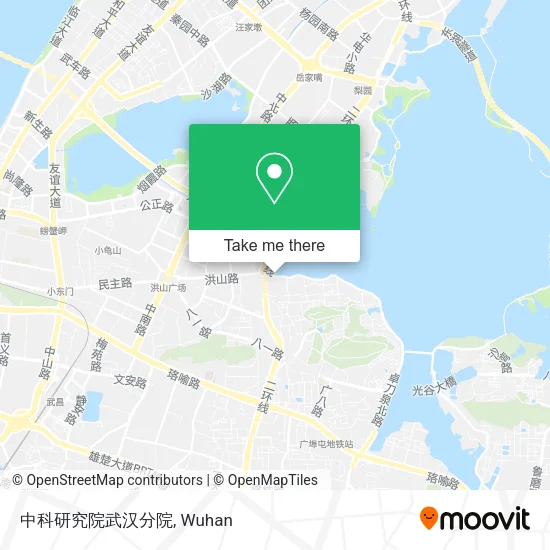 中科研究院武汉分院 map
