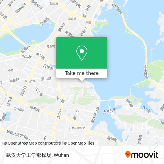 武汉大学工学部操场 map