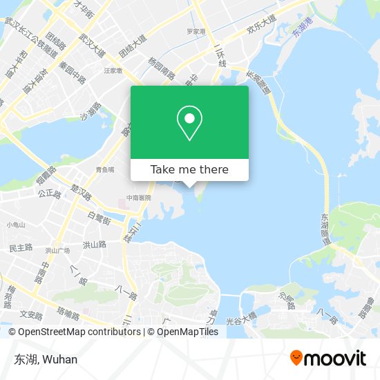 东湖 map