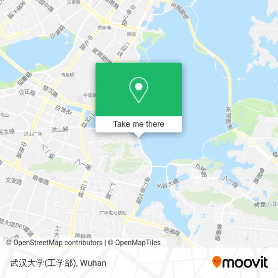 武汉大学(工学部) map