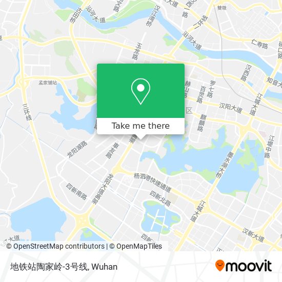 地铁站陶家岭-3号线 map
