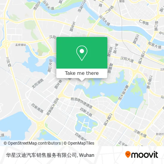 华星汉迪汽车销售服务有限公司 map