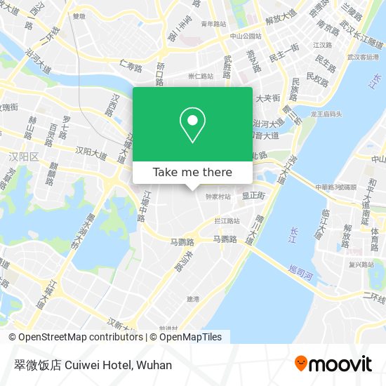 翠微饭店 Cuiwei Hotel map