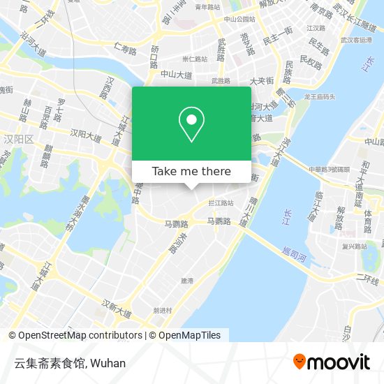 云集斋素食馆 map