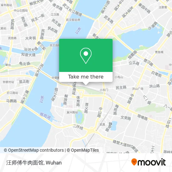 汪师傅牛肉面馆 map