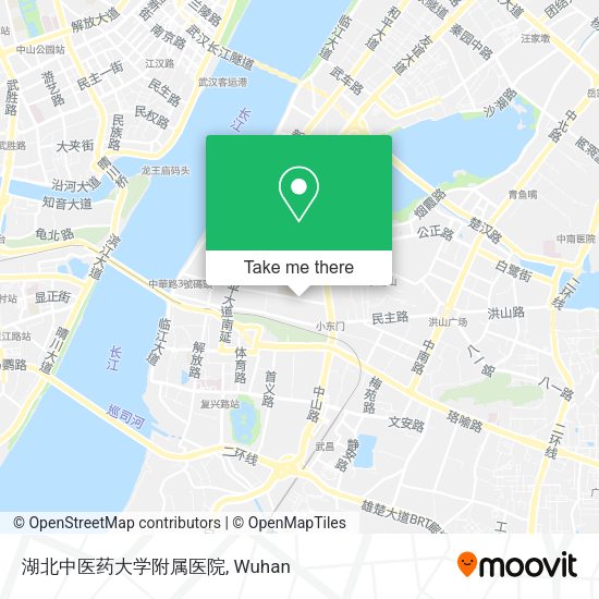 湖北中医药大学附属医院 map