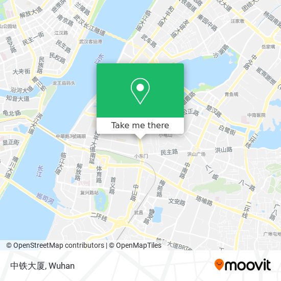中铁大厦 map