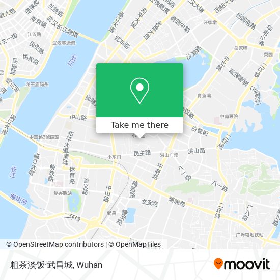 粗茶淡饭·武昌城 map