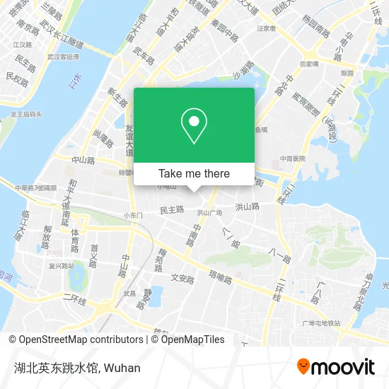 湖北英东跳水馆 map