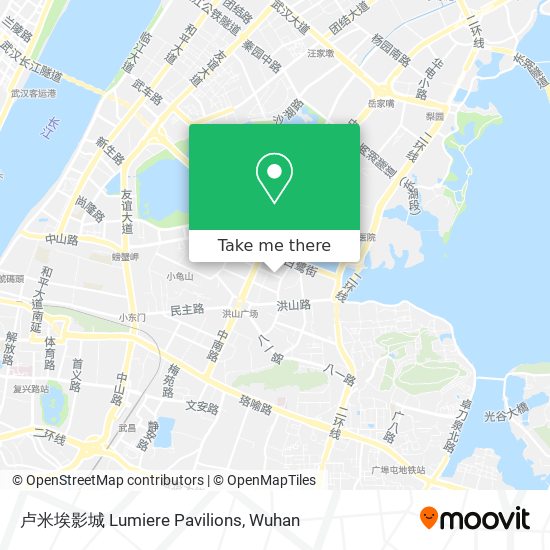 卢米埃影城 Lumiere Pavilions map
