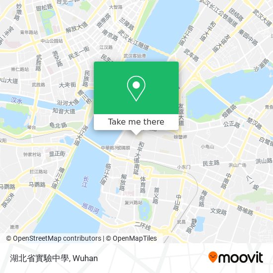 湖北省實驗中學 map
