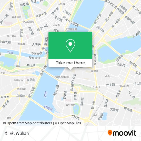 红巷 map