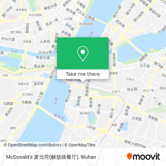 McDonald's 麦当劳(解放路餐厅) map