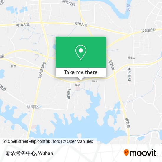 新农考务中心 map