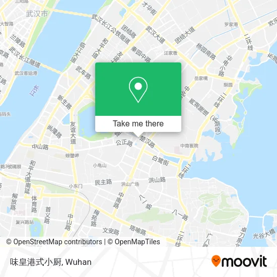 味皇港式小厨 map