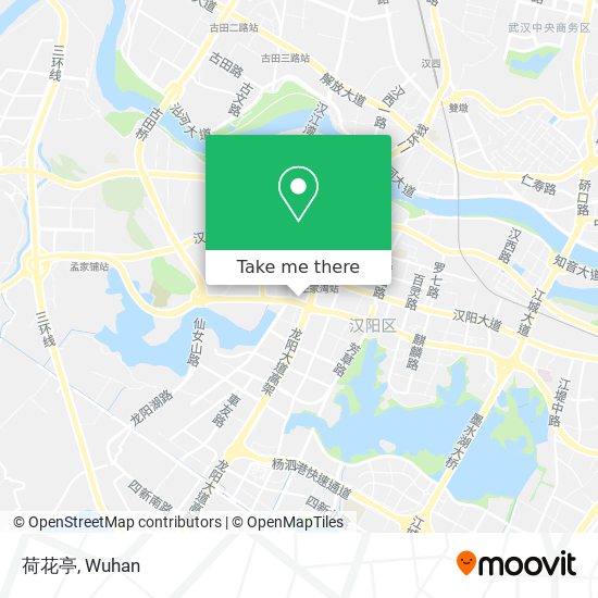 荷花亭 map