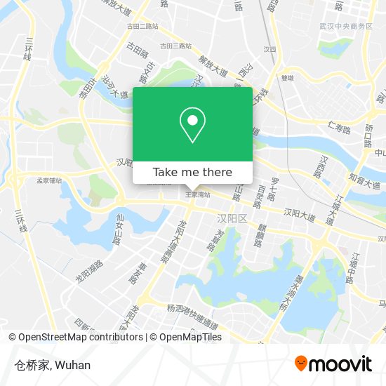 仓桥家 map